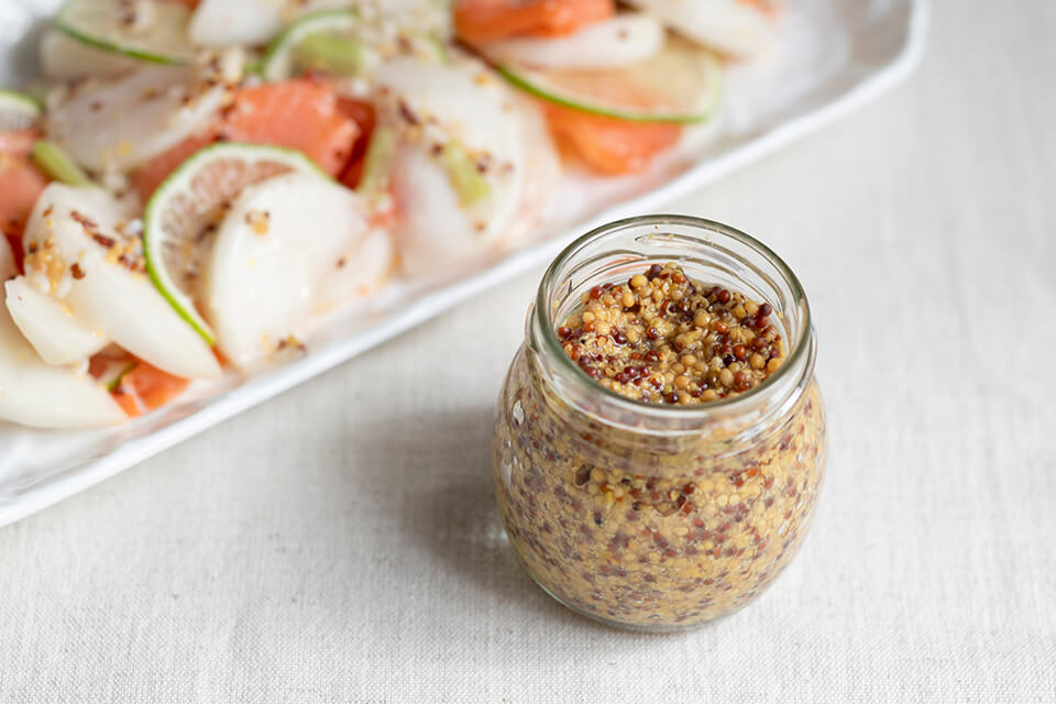 Homemade Whole Grain Mustard Magic
