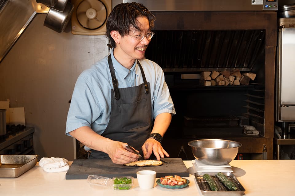 Cucumber Nukazuke with Mackerel and Fig Salad